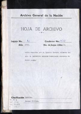 Renuncia de cargo