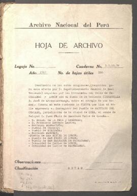 Distribución de aguas