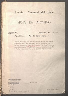 Distribución de aguas