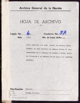 Declaración de filiación