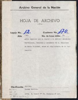 Cumplimiento de testamento