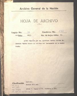 Nulidad de escritura