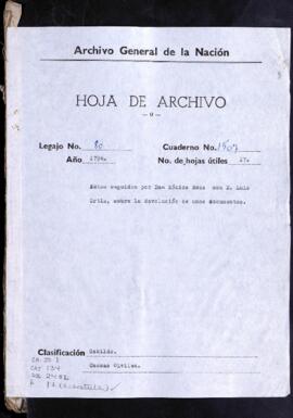 Entrega de escrituras