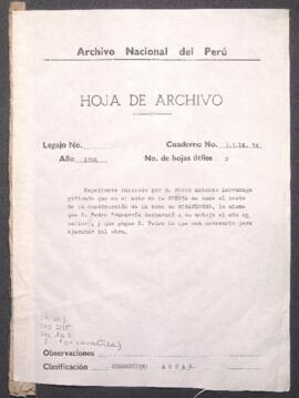 Mantenimiento y obras de canalización