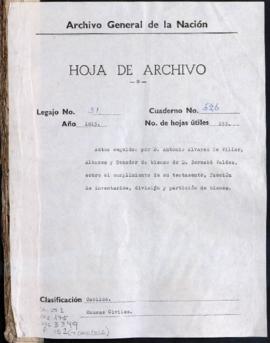 Cumplimiento de testamento