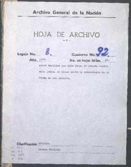 Nulidad de escritura