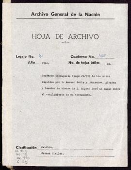 Cumplimiento de testamento