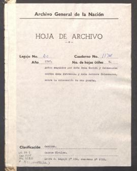 Construcción de puerta