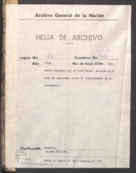 Cumplimiento de testamento