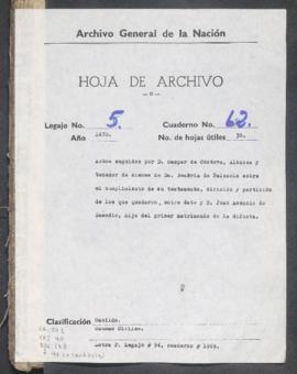 Cumplimiento de testamento