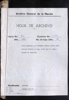 Realización de venta