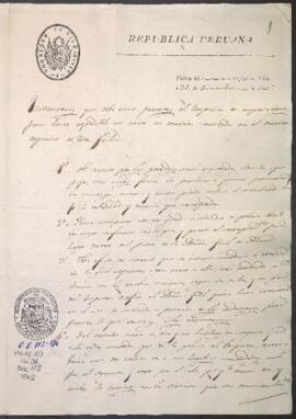 Instrucciones para inspector de importaciones