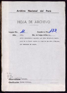 Cantidad de pesos