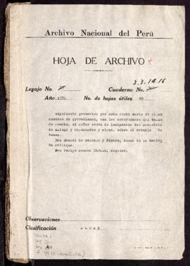 Distribución de aguas