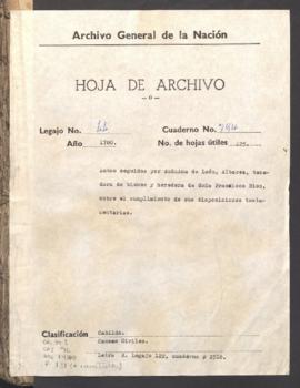 Cumplimiento de testamento