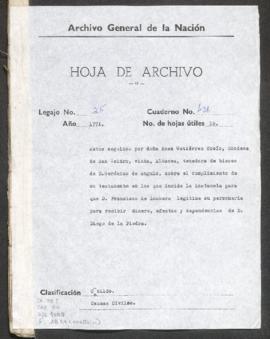 Cumplimiento de testamento