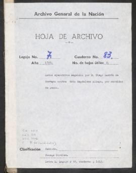 Cantidad de pesos