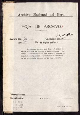 Clausura de acequia