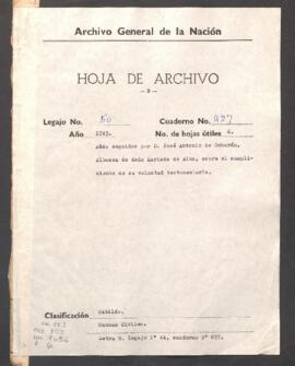 Cumplimiento de testamento