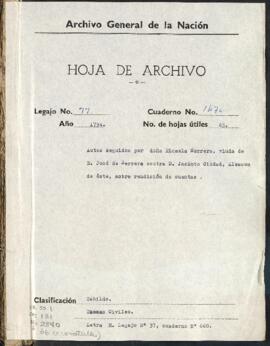 Cumplimiento de testamento