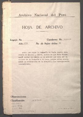 Obstrucción de acequia