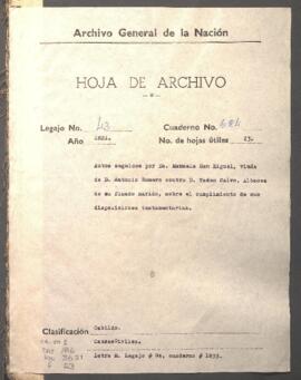 Cumplimiento de testamento