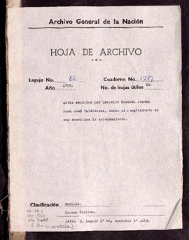 Nulidad de escritura