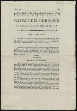 Gaceta del Gobierno