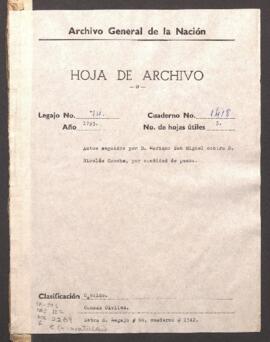 Reconocimiento de escritura