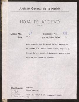 Declaración de filiación