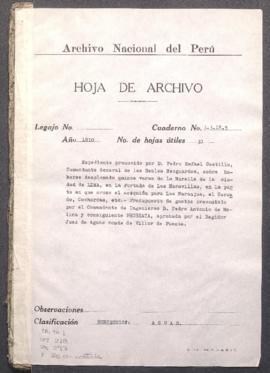 Mantenimiento y obras de canalización