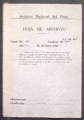 Despojo de aguas