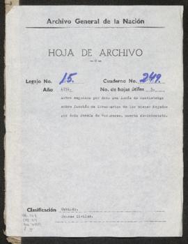 Cumplimiento de testamento
