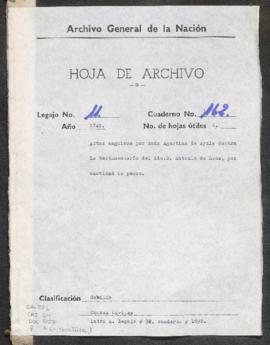 Cantidad de pesos