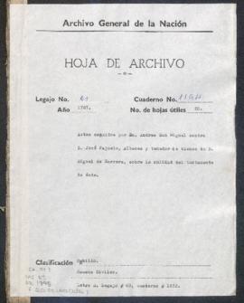 Nulidad de escritura