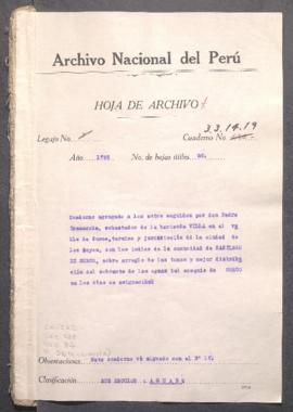 Arreglo de tomas