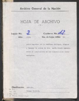 Cumplimiento de testamento