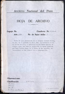 Distribución de aguas