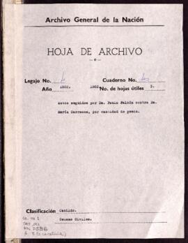 Nulidad de escritura
