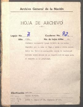Despojo de aguas