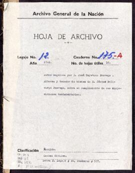 Cumplimiento de testamento