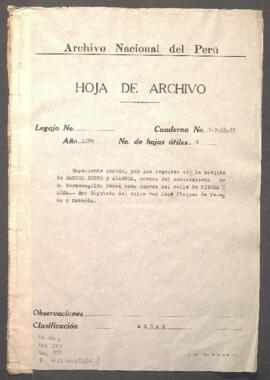 Cargos de la Diputación de Aguas