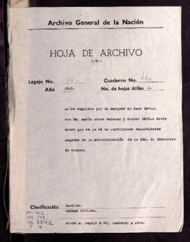 Entrega de certificado