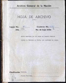 Cantidad de pesos