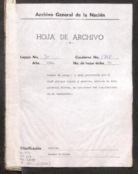 Cumplimiento de testamento