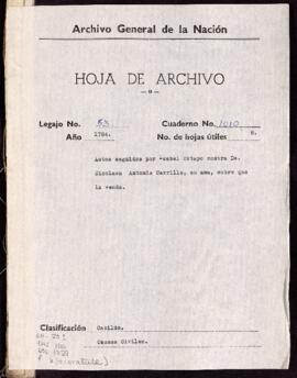 Realización de venta