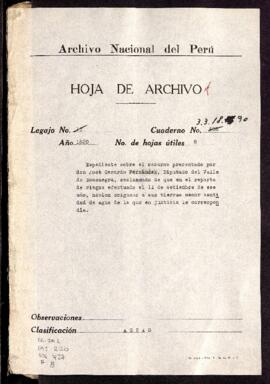 Distribución de aguas