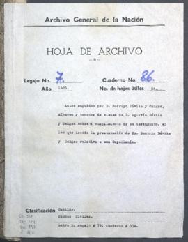 Cumplimiento de testamento
