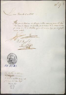 Pago del retrato del Libertador