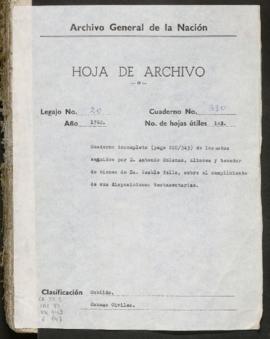 Cumplimiento de testamento